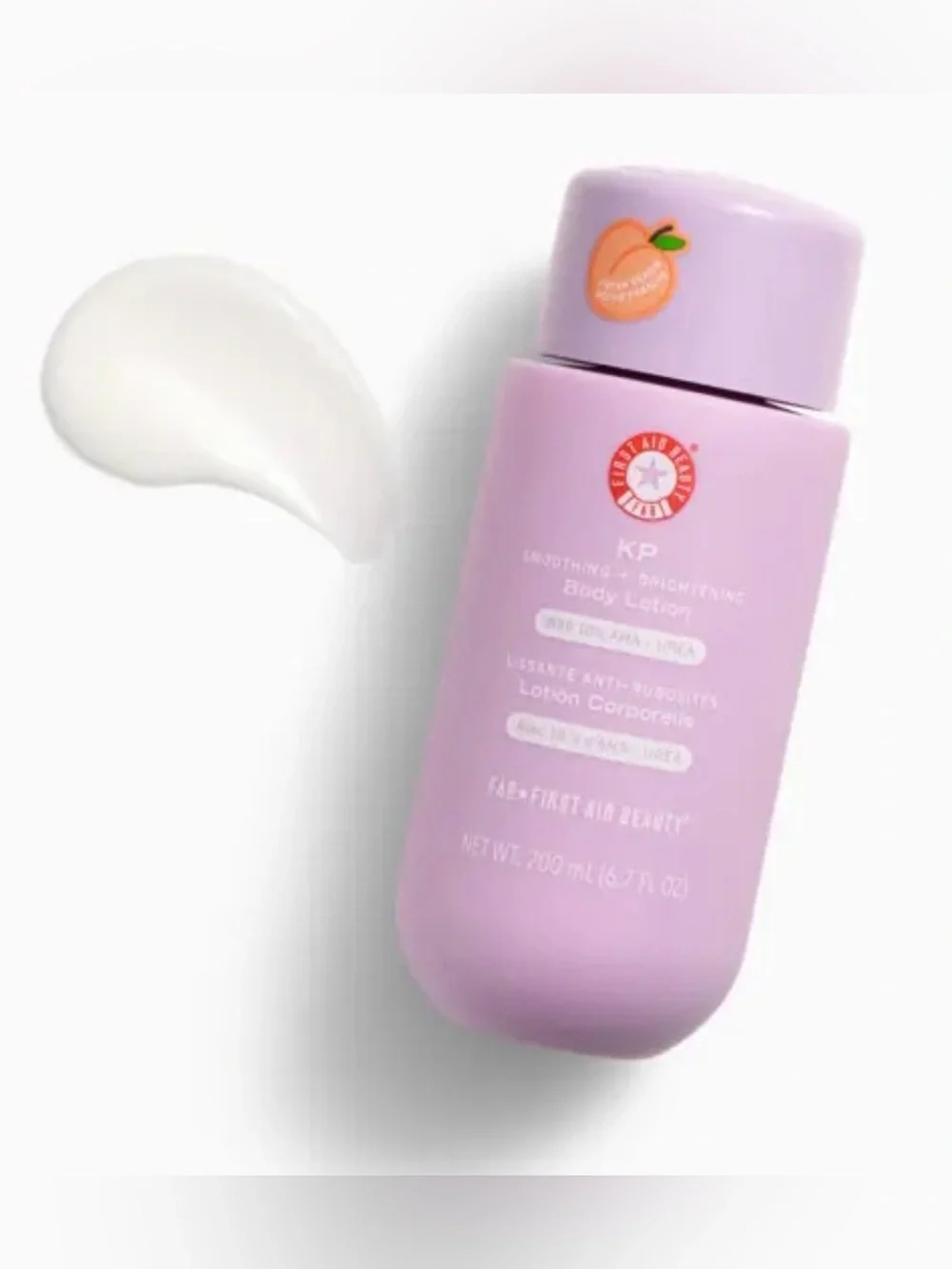 First Aid Beauty KP Smoothing + Brightening Body Lotion - Fresh Peach